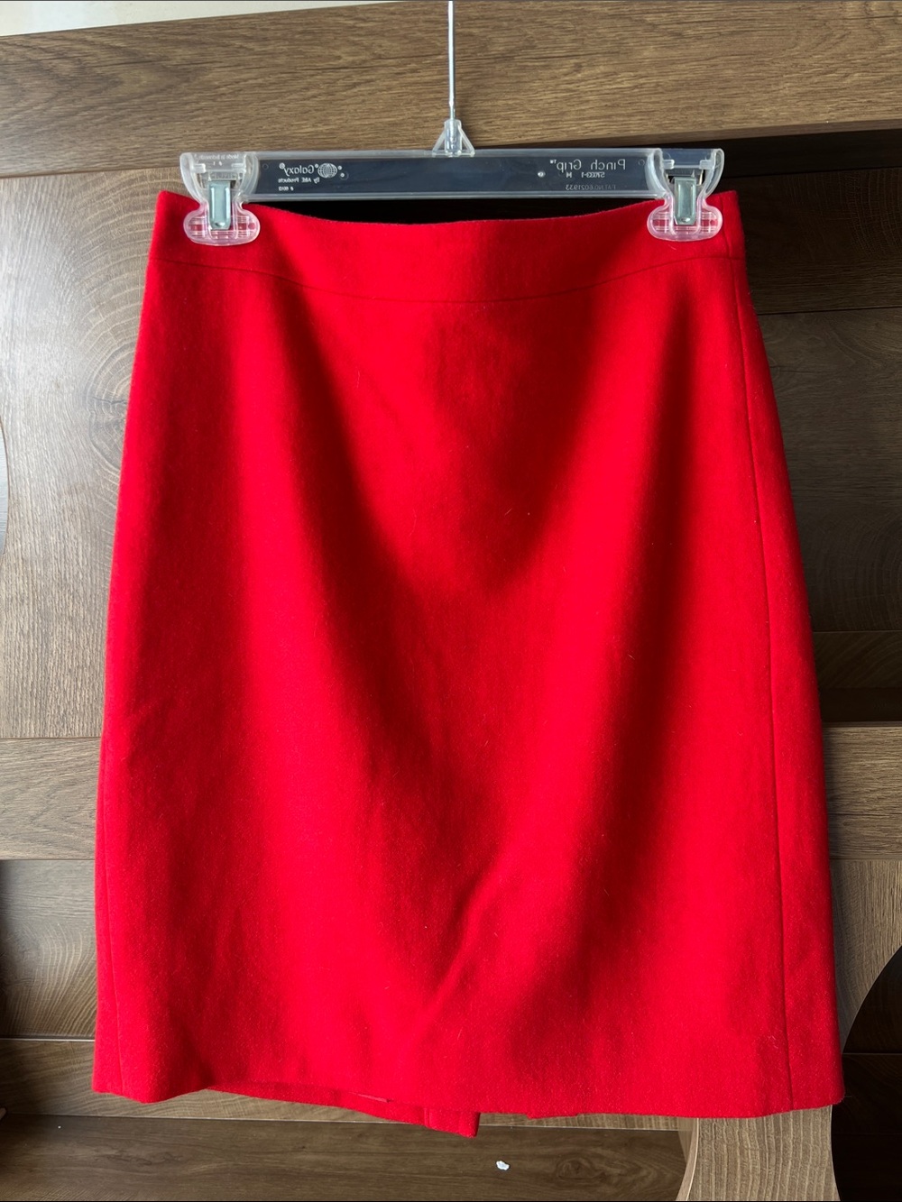 J.Crew Wool Pencil Skirt - Red